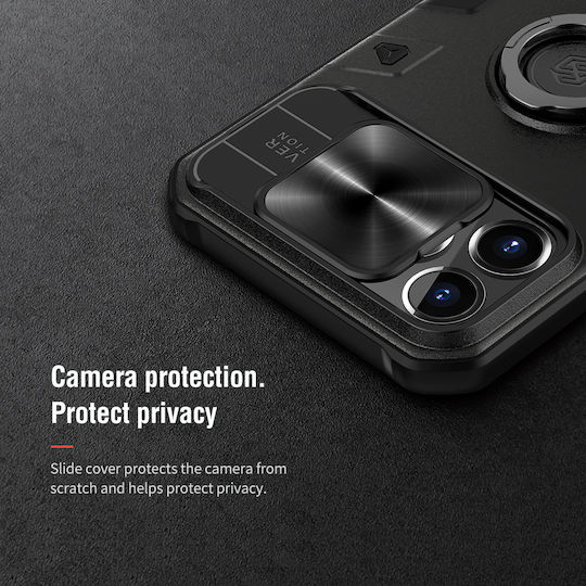 Nillkin Camshield Armor (without logocut) Back Cover Plastic Negru (iPhone 13 Pro) 57983105876