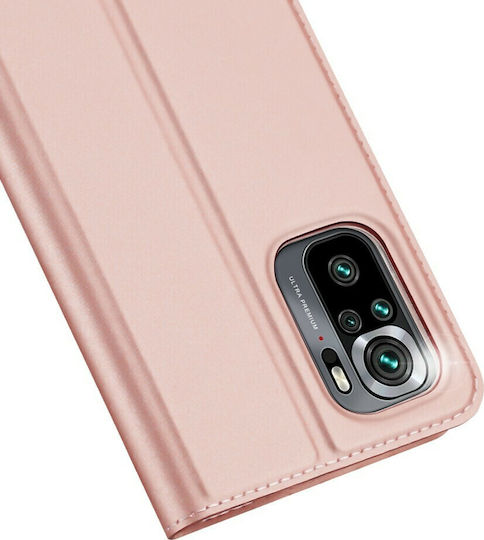 Dux Ducis Skin Pro Book Synthetic Leather Pink (Redmi Note 10 / 10s / Poco M5s)