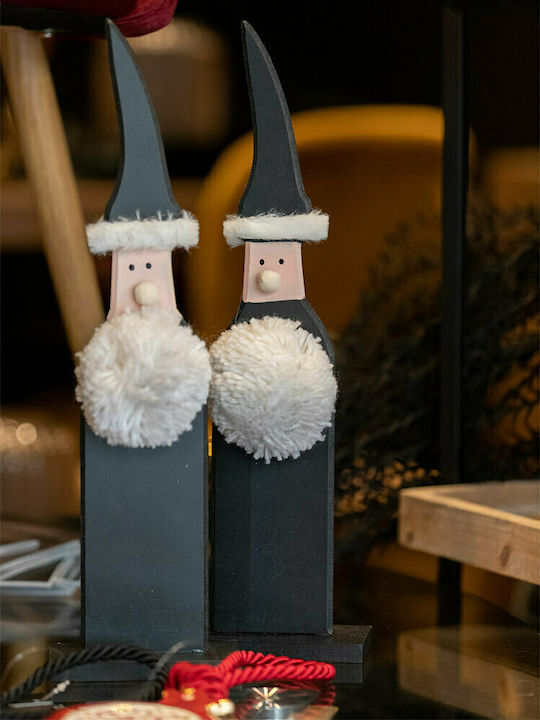 InTheBox Illuminated Christmas Wooden Figure Height 33cm