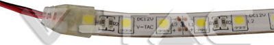 V-TAC Αδιάβροχη Ταινία LED 12V Θερμό Λευκό Φως 5m Τύπου SMD5050
