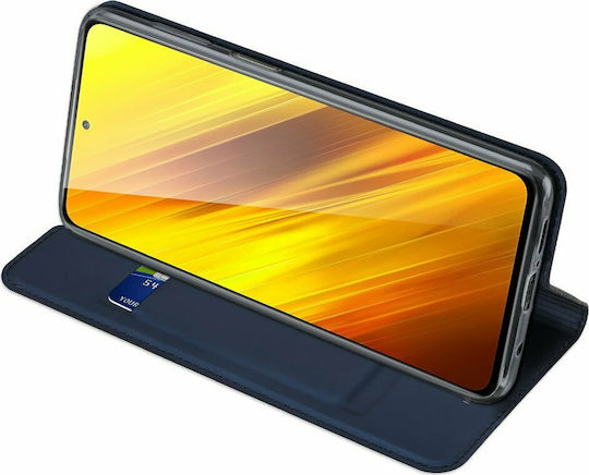 Dux Ducis Skin Pro Book Δερματίνης Μπλε (Poco M3 / Redmi 9T)