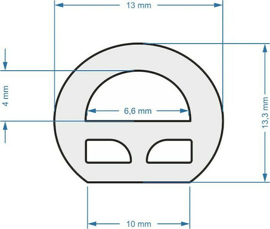 GloboStar Αδιάβροχη Ταινία LED 24V Ροζ Φως 1m Neon Flex