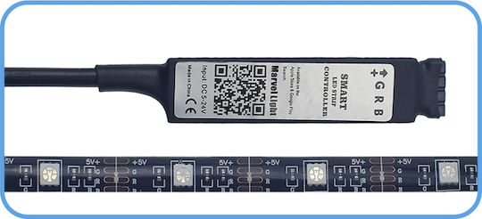 LED Лента Телевизия С USB порт 5V RGB Светлина 2м с Захранване
