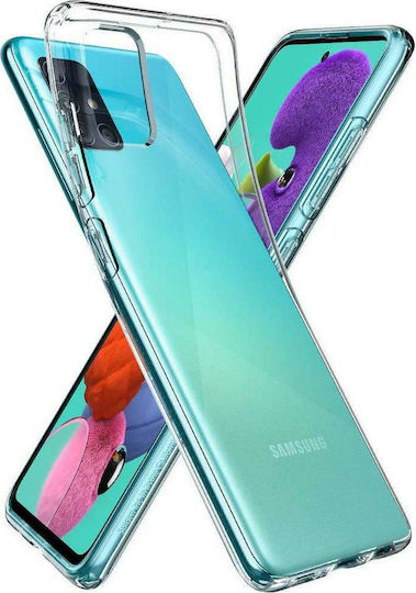 Hurtel Back Cover Silicon 0.5mm Transparent (Galaxy A51)