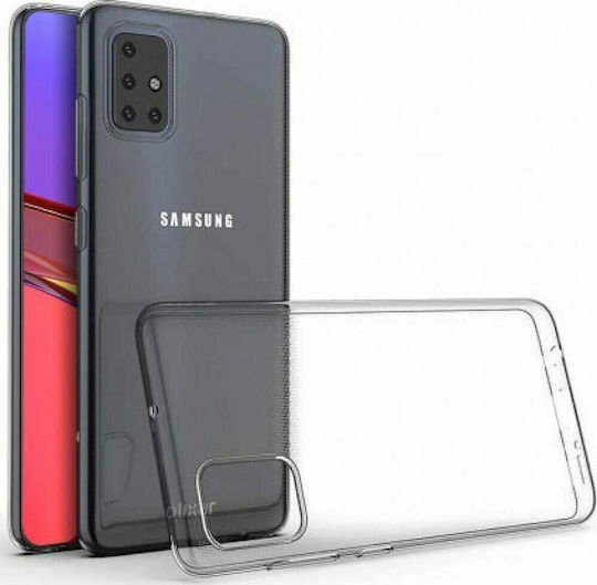 Hurtel Back Cover Silicon 0.5mm Transparent (Galaxy A51)