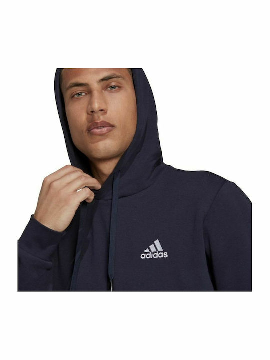 Essentials Sweatshirt With Hood Navy