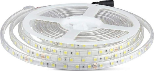 V-TAC Rezistent la apă Bandă LED 24V Alb Cald Lumină 5m Tip SMD5050
