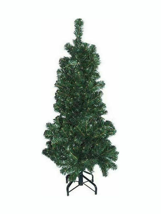 Sapin Essentiel Christmas Green Tree with Plastic Base H210cm