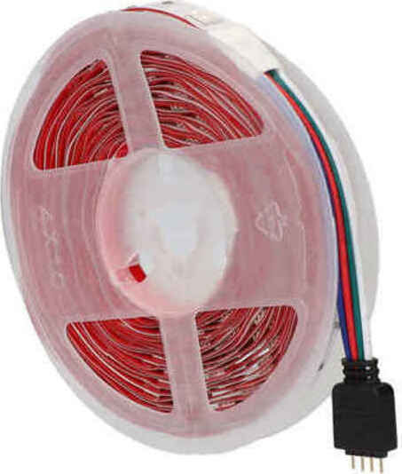 Ksix Ταινία LED 12V RGB Φως 5m Τύπου SMD5050 με Τηλεχειριστήριο