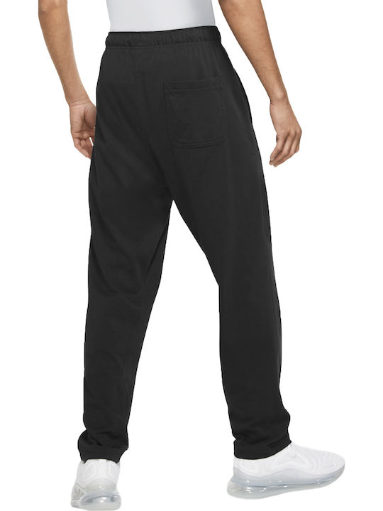 Sportswear Παντελόνι Φόρμας με Λάστιχο Μαύρο