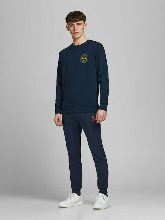 Gordon Jogginghose mit Gummizug Marineblau