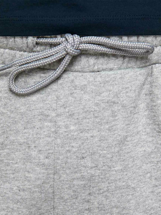 Sweatpants with Elastic Gray