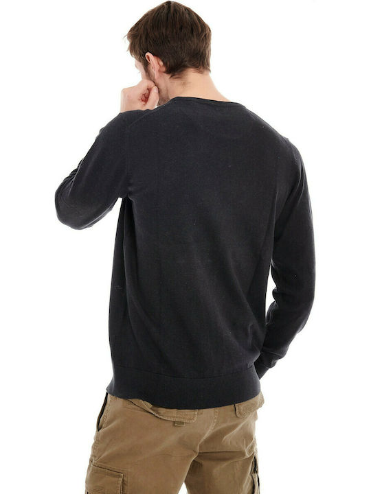 Garage Fifty5 GAM004-20119 Men's Long Sleeve Sweater Black GAM004-201-09