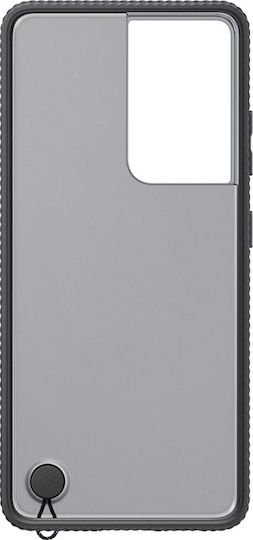 Samsung Clear Protective Back Cover Silicon 1.4mm Negru (Galaxy S21 Ultra 5G)