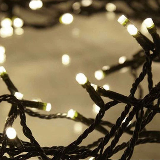 240 Светлини LED 15m. Топъл бял тип Лента 1бр