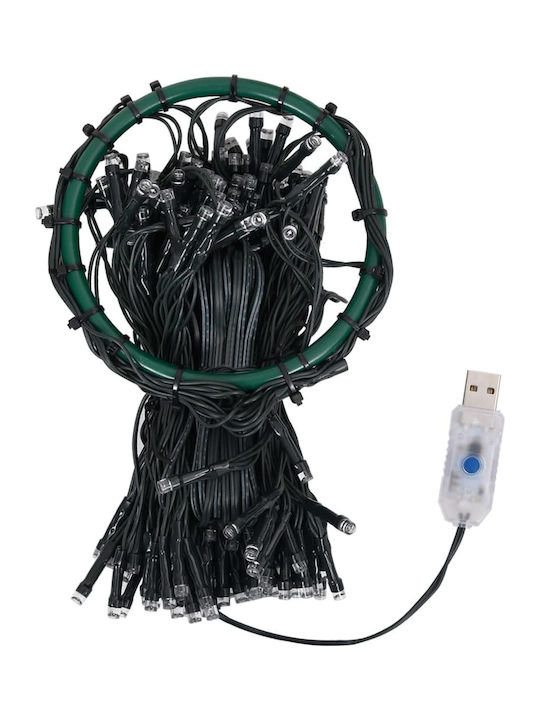 250 Λαμπάκια LED 5μ. x 250εκ. Μπλε τύπου Χταπόδι