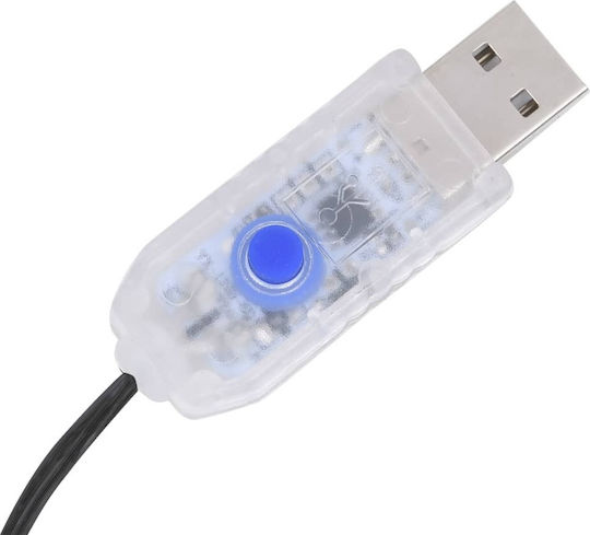 250 Светлини LED 5m. x 250бр Хладен бял тип Октопод 1бр