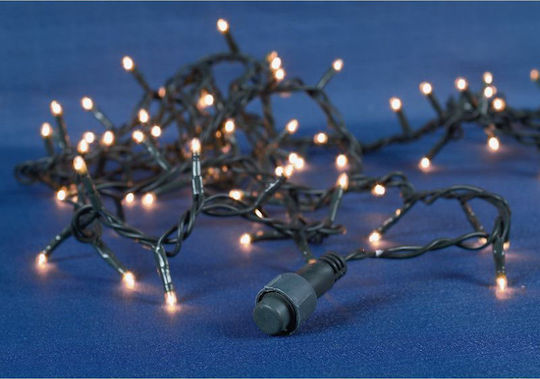 200 Lichterketten LED 13m. Warmes Weiß in Zeichenfolge 1Stück