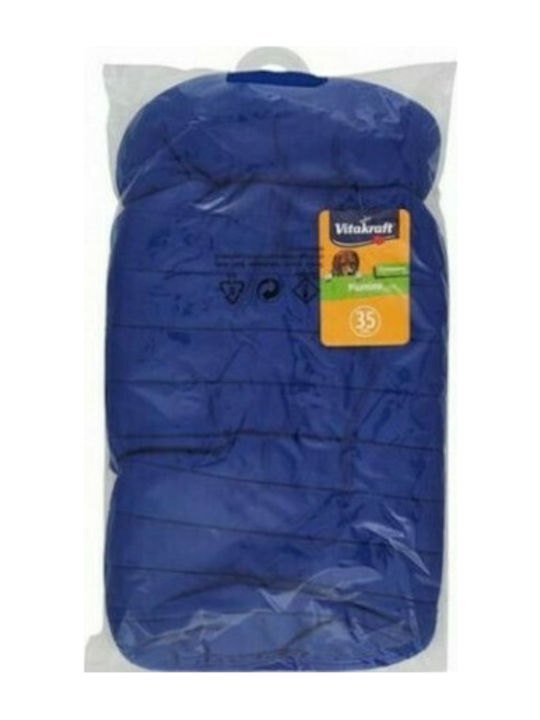 Vitakraft Haine pentru câini Cu glugă Albastru cu Lungimea Spateului 30 cm