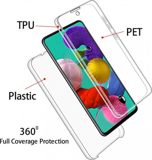 Forcell 360 Full Cover Silicon 0.3mm Transparent (Galaxy A51)
