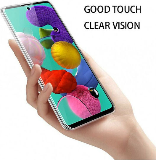 Forcell 360 Full Cover Silicon 0.3mm Transparent (Galaxy A51)