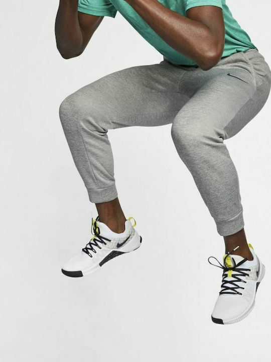 Sweatpants Dri-Fit Glossy with Elastic Gray