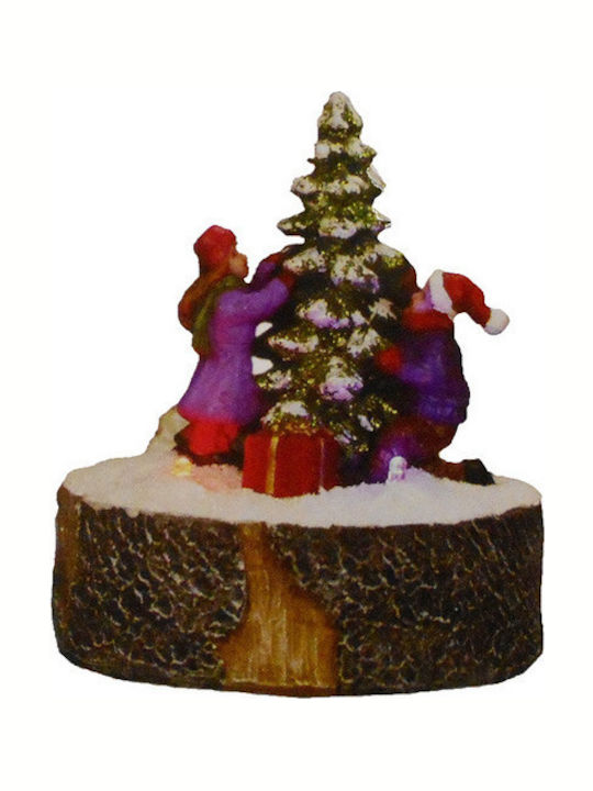 Diakakis Christmas Illuminated Decorative with Battery 10x9x9cm.
