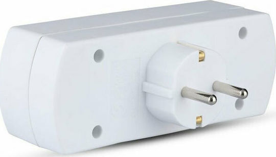 V-TAC T-Shaped Wall Plug 3 Positions