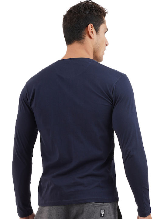 Magnetic North Men's Long Sleeve Blouse Navy