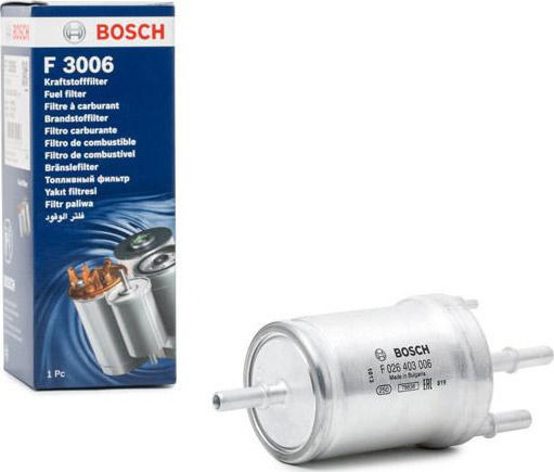 Bosch Gasoline Filter for Φίλτρο Βενζίνης για Vw Caddy/Beetle/Golf Plus - Audi A3 - Skoda Rapid