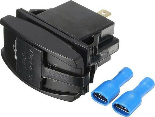 Motorcycle Charger 3.1A with Ports: 2xUSB