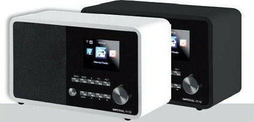 Imperial AV i110 Επιτραπέζιο Ραδιόφωνο Ρεύματος με USB Λευκό
