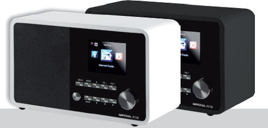 Imperial AV i110 Επιτραπέζιο Ραδιόφωνο Ρεύματος με USB Λευκό