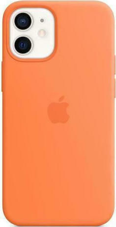 Apple Back Cover Silicone Orange (iPhone 12 mini)