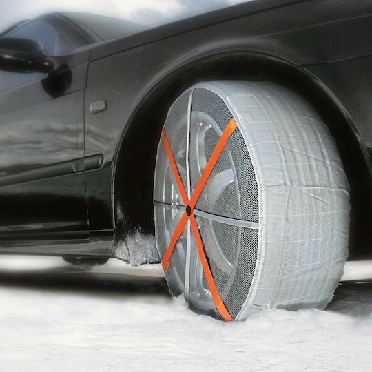AutoSock Νo 600 Anti-slip Snow Socks 4x4 Car 2pcs