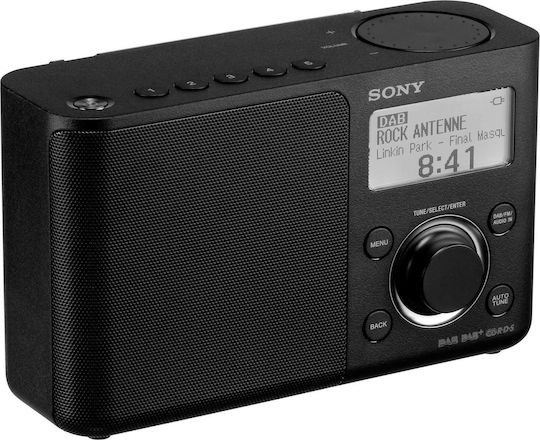 Sony XDR-S61D Tragbares Radio DAB+ Schwarz