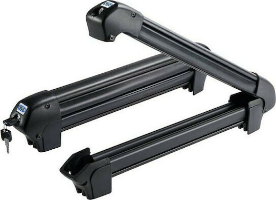 Cruz Dark 4 Car Ski Mounts Suitable for 4 Ski Pairs or 2 Snowboards