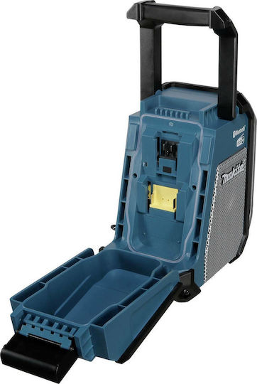 Makita DMR115 Επιτραπέζιο Ραδιόφωνο Επαναφορτιζόμενο DAB+ με Bluetooth Μπλε