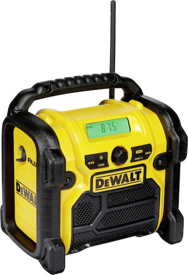 DEWALT DCR019 Portable Radio Rechargeable Yellow