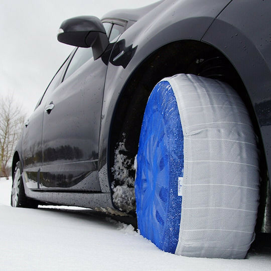 SnowGecko S Anti-slip Snow Socks Small Passenger Car 2pcs