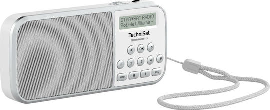 Technisat TechniRadio Mini Radio Rechargeable DAB+ with USB White