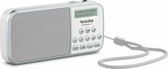 Technisat TechniRadio Mini Radio Rechargeable DAB+ with USB White