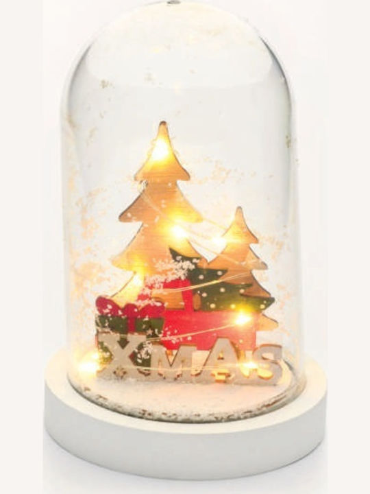Christmas Illuminated Decorative Jar 19x11x19cm LED Plastic 11x19cm