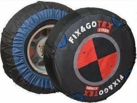 Fix&Go Tex Xtrem O1 Αντιολισθητικές Χιονοκουβέρτες Αυτοκινήτου 4x4 2τμχ
