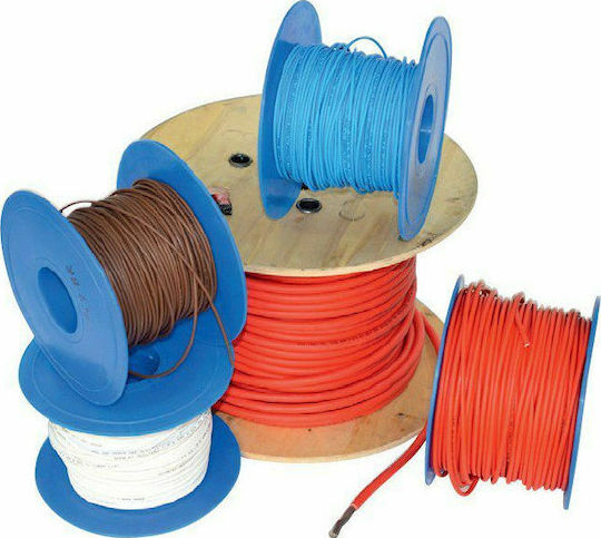 Eval Marine Power Cord with 1x35mm² Single-Core Flexible PVC Tinned in Red Colour 1m Flexible