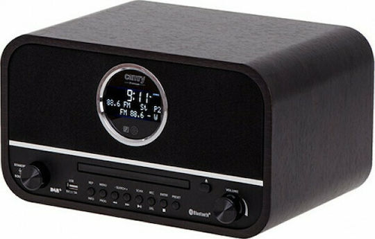 Camry CR1182 Retro Επιτραπέζιο Ραδιόφωνο Ρεύματος DAB+ με Bluetooth και USB Μαύρο