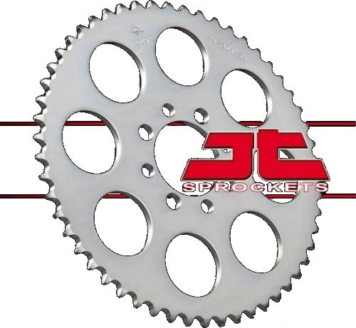 JT Sprockets Rear Sprocket 801 with 42 Teeth and Drive Chain 52 for Kawasaki ZX 130 / 100