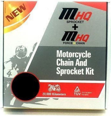 MHQ Kette & Ritzel-Kit (15-40-428104L) für Honda Astrea Supra 100