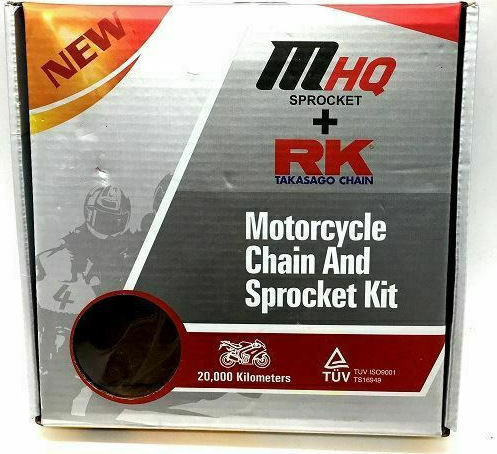 MHQ Kette & Ritzel-Kit (15-44-428) für Modenas Kriss 108L
