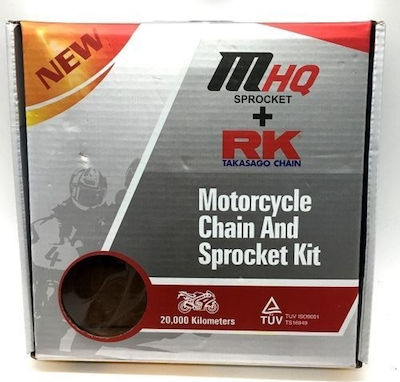 MHQ Chain & Sprocket Kit (14-36-428) for Honda Innova 125 104L